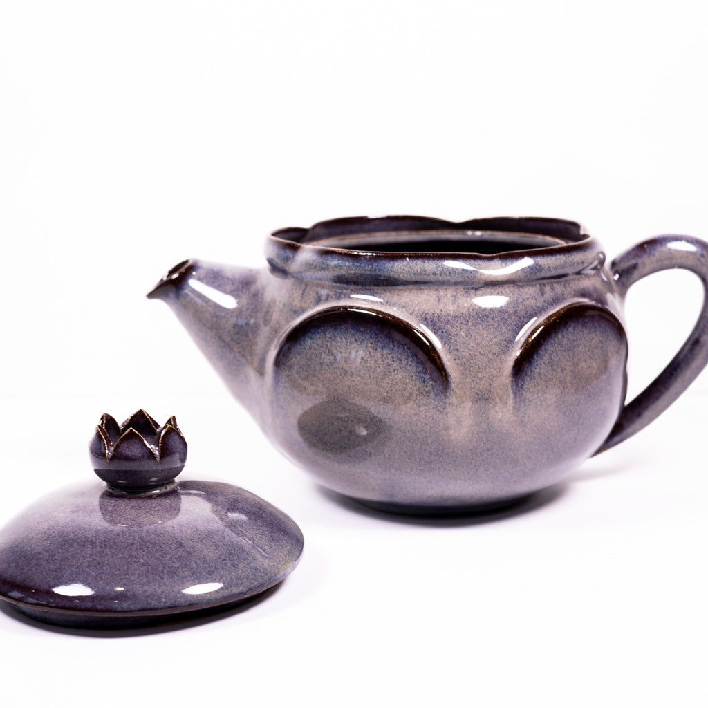 Theepot Aubergine