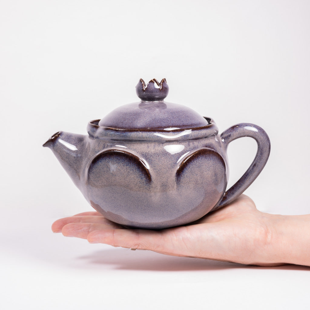 Theepot Aubergine